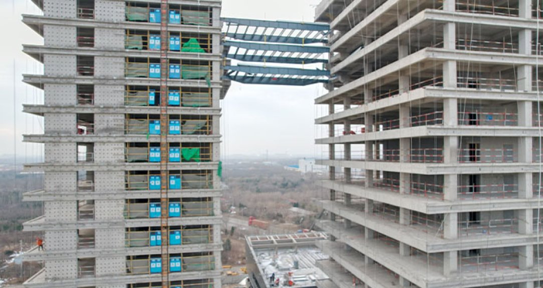 中建七局·无人机空中连廊项目 picture