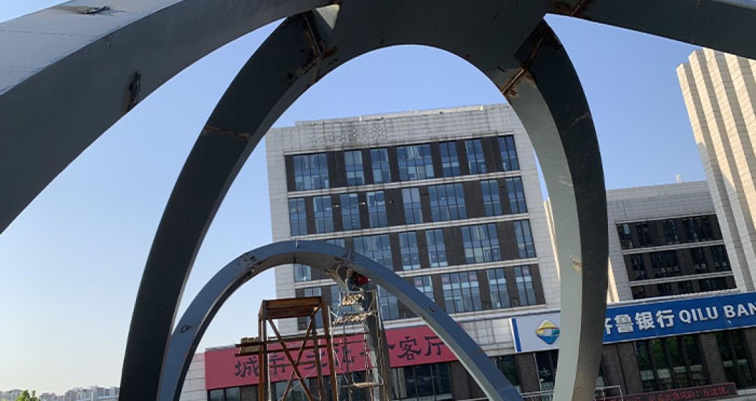 胶州市澳门路天桥项目 picture